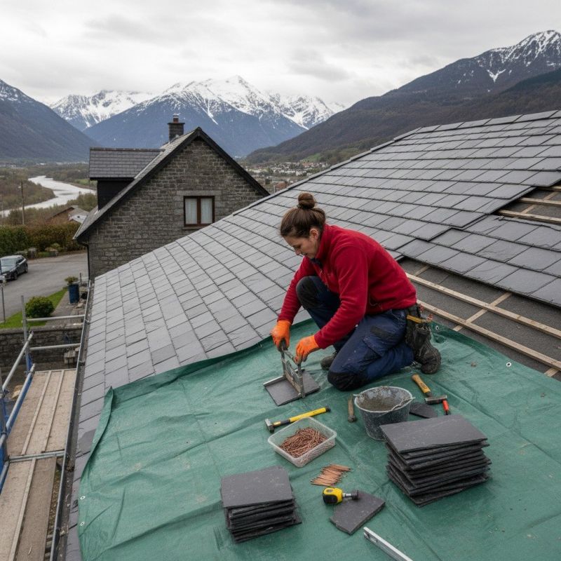 Tile Roof Replacement